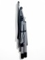 Розкладне крісло шезлонг LEOBRO Чорний (HT-167E2 Black) - 5