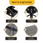 Розкладачка LEOBRO Гусяча лапка (HM-169K Houndstooth) - 4