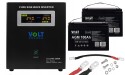 ДБЖ / Інвертор Volt Polska SINUS PRO 2500 W 24/230V 1800/2500W + Акумулятор VOLT AGM 100Ah 2 шт - 1