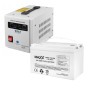 ДБЖ/Інвертор Volt Polska SINUS PRO 800 E 12/230V 500/800W + Акумулятор гелевий 4SUN MAXX GEL 120 Ah - 1