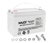 Комплект Volt Polska SINUS PRO 1500E 12/230V 1000/1500W + Акумулятор гелевий 4SUN MAXX GEL 100 Ah - 2