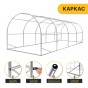 Посилена садова теплиця парник LEOBRO Garden 18м2 Green (LB-18M25) - 3