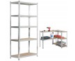 Стелаж FunFit 180 х 360 х 40см, 175кг/полка, 5 полок - 2