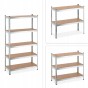 Стелаж FunFit 180 х 450 х 40см, 175кг/полка, 5 полок - 3
