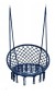 Гойдалка гніздо 110 см плетена FUNFIT Blue (2765) - 1