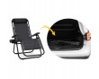 Розкладне крісло шезлонг LEOBRO Zero Gravity Black (LB-ZGC-A1-BLK) - 3