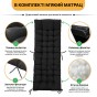 Розкладне крісло шезлонг LEOBRO Zero Gravity Premium Plus Чорне (LB-ZGC-E1-BLK) - 11