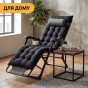 Розкладне крісло ліжко з подушкою LEOBRO Striped (LB-FCB-G1-STR) - 12