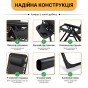 Раскладное кресло шезлонг LEOBRO Zero Gravity Premium Black (LB-ZGC-G2-BLK) - 7
