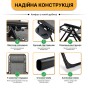 Розкладне крісло шезлонг LEOBRO Zero Gravity Premium Grey (LB-ZGC-G2-GRY) - 5