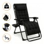Розкладне крісло шезлонг LEOBRO Zero Gravity Premium Plus Black (LB-ZGC-K2-BLK) - 1