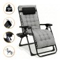 Раскладное кресло шезлонг LEOBRO Zero Gravity Premium Plus Grey (LB-ZGC-K2-GRY) - 1