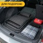 Розкладне крісло шезлонг LEOBRO Zero Gravity Dark Grey (LB-ZGC-F1-DGR) - 2