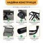 Розкладне крісло шезлонг із козирком LEOBRO Zero Gravity Dark Grey (LB-ZGC-H1-DGR) - 5