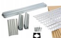 Стелаж LEOBRO Premium 150 х 70 х 30 см, 150кг/полиця, 4 полиці (LB-R109) - 5