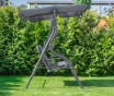 Качеля с подушками на 3 человека LEOBRO Relax Grey - 4