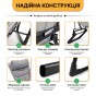 Розкладне крісло ліжко з вбудованим матрацом LEOBRO Grey (LB-FCB-G3-GRY) - 5