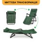 Розкладне крісло ліжко з вбудованим матрацом LEOBRO Green (LB-FCB-G3-GRN) - 8