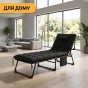 Раскладная кровать (раскладушка) с матрасом и подушкой LEOBRO Black (LB-FB-A1-BLK) - 10
