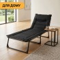 Раскладная кровать (раскладушка) со встроенным матрасом LEOBRO Black (LB-FB-S1-BLK) - 10