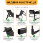 Раскладная кровать (раскладушка) со встроенным матрасом LEOBRO Black (LB-FB-S1-BLK) - 6