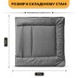 Раскладная кровать (раскладушка) со встроенным матрасом LEOBRO Grey (LB-FB-S1-GRY) - 8