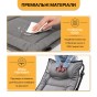Раскладная кровать (раскладушка) со встроенным матрасом LEOBRO Grey (LB-FB-S1-GRY) - 9