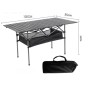 Складаний туристичний стіл для пікніка LEOBRO 120x60x50 см (LB-FT-A3) - 9