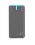Power bank TRACER EnerGen 20000mAh PD+QC3.0 gray/blue (TRABAT47517) - 4