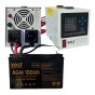 Комплект Volt Polska SINUS PRO 850 E PLUS 12/230V 500/850W + Акумулятор AGM 12V 100 Ah - 1