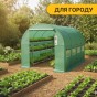 Садова теплиця парник LEOBRO Garden 9м2 Green (LB-G102-GRN) - 6