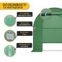 Садова теплиця парник LEOBRO Garden 10м² Green (LB-G103-GRN) - 4