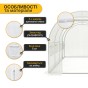 Садова теплиця парник LEOBRO Garden 10м² White (LB-G103-WHT) - 4