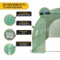 Садова теплиця парник LEOBRO Garden 12м2 Green (LB-G104-GRN) - 4