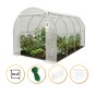 Садова теплиця парник LEOBRO Garden 10м2 White MultiDoor (LB-G112-WHT) - 1
