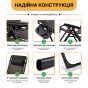 Раскладное кресло шезлонг LEOBRO Zero Gravity Premium Brown Rattan (LB-ZGC-G2-RB) - 5