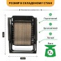 Раскладное кресло шезлонг LEOBRO Zero Gravity Premium Grey Rattan (LB-ZGC-G2-RG) - 10