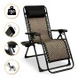 Раскладное кресло шезлонг LEOBRO Zero Gravity Premium Grey Rattan (LB-ZGC-G2-RG) - 1