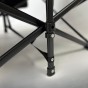 Розкладачка для туризму LEOBRO з товстим оксамитовим матрацом (LB-CC-L2-BRN) - 5
