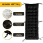 Розкладне крісло ліжко з оксамитовим матрацом LEOBRO Black (LB-FCB-G4-BLK) - 8