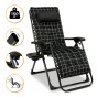 Розкладне крісло шезлонг LEOBRO Zero Gravity Premium Plus Velvet (LB-ZGC-K3-PAT) - 1