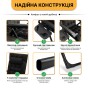 Розкладне крісло шезлонг LEOBRO Zero Gravity Premium Plus Black Velvet (LB-ZGC-K3-BLK) - 5