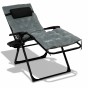 Розкладне крісло шезлонг LEOBRO Zero Gravity Premium Plus Grey Velvet (LB-ZGC-K3-GRY) - 13