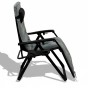 Розкладне крісло шезлонг LEOBRO Zero Gravity Premium Plus Grey Velvet (LB-ZGC-K3-GRY) - 14