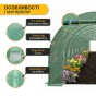 Посилена садова теплиця парник LEOBRO Garden 30м2 Green (LB-G126-GRN) - 4