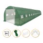 Усиленная садовая теплица парник LEOBRO Garden 36м2 Green Mosquito Door (LB-G129-GRN) - 1