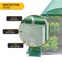 Усиленная садовая теплица парник LEOBRO Garden 36м2 Green Mosquito Door (LB-G129-GRN) - 8
