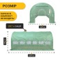 Плівка для теплиці LEOBRO 18м2 армована (LB-GC133-GRN) - 2