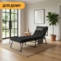 Розкладне ліжко (розкладачка) з матрацом і подушкою LEOBRO Striped (LB-FB-A1-STR) - 10