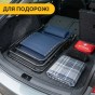 Розкладне крісло шезлонг LEOBRO Zero Gravity Navy Blue (LB-ZGC-F1-NVY) - 2